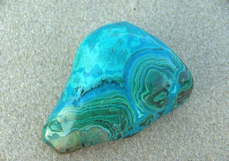 Chrysocolla and Malachite